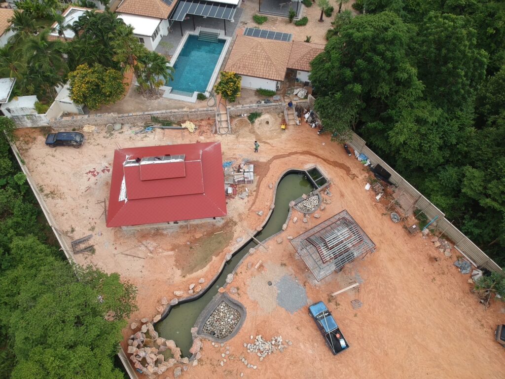 Drone Shot Landscaping