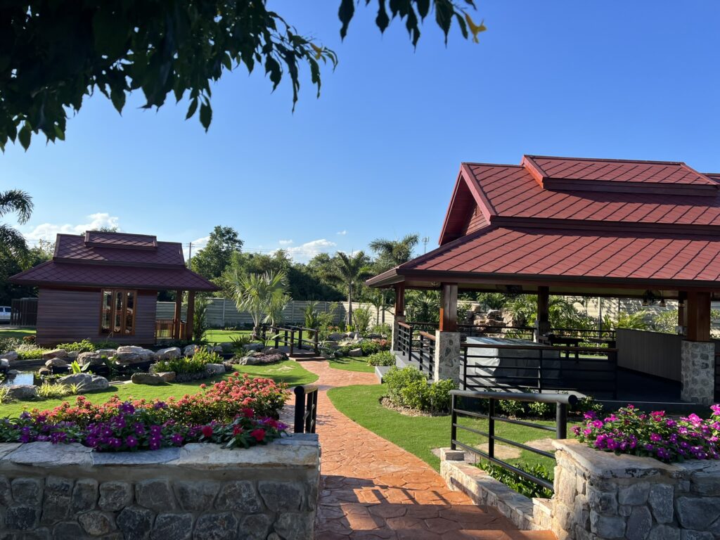 Tropical Resort Landscape